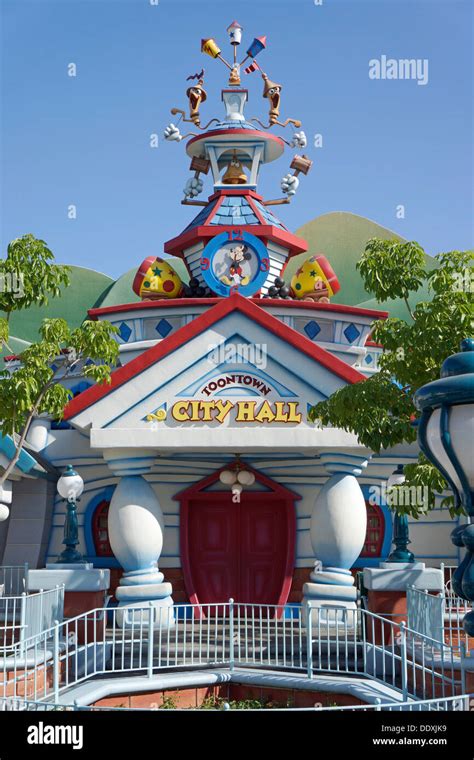 Disneyland Toontown City Hall Fantasyland Magic Kingdom Anaheim