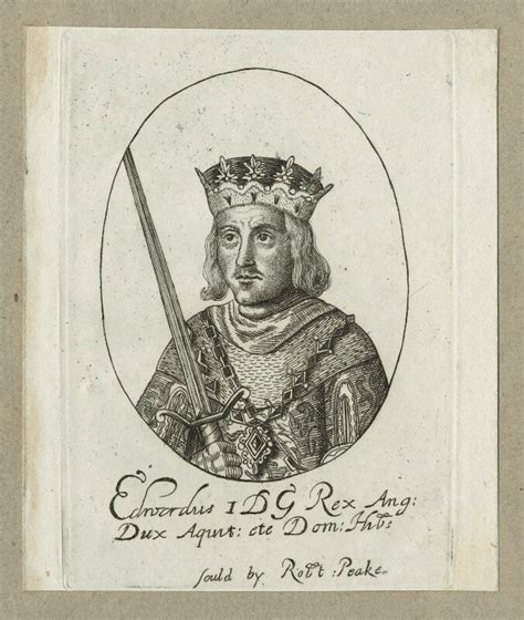 King Edward I Longshanks Portrait Print National Portrait Gallery