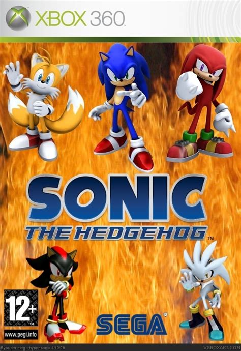 Sonic The Hedgehog Xbox 360 Box Art Cover By Super Mega Hyper Sonic