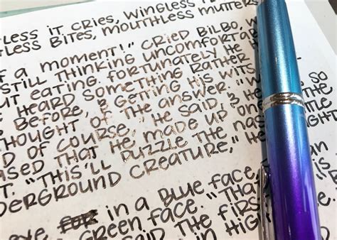 Ink Review #199: KWZ Warsaw Dreaming — Mountain of Ink | Ink blot