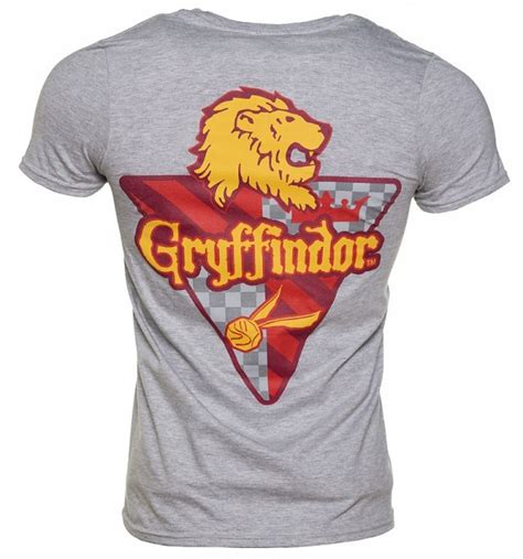 Mens Harry Potter Gryffindor Crest T Shirt