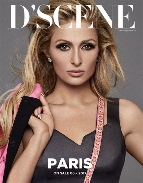 Paris Hilton In Moschino For Dscene Summer 2017 Issue