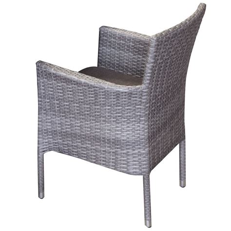 According to the website wickerwoman, there is no actual material such as reeds. Amalfi Wicker Dining Chair