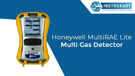 Honeywell Multirae Lite Multi Gas Detector Portable Multigas Detector