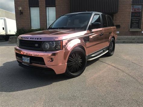 Of the ten colors offered on the blazer, the. Rose Gold Range Rover Car | Range rover, Range rover car, Dream cars