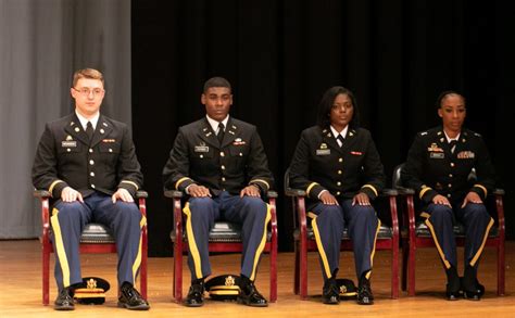 Four Rotc Cadets Commissioned As Us Army Officers Elizabeth City