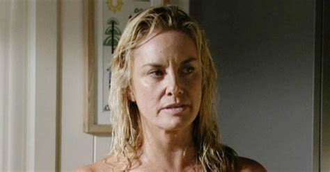 Eastenders Tamzin Outhwaite Stuns As Mel Owen Emerges Topless From