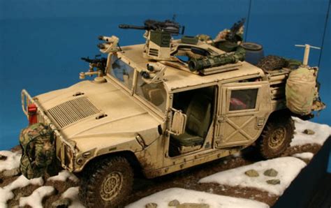 Hmmwv, also commonly known as the humvee, h1 and hummer is a 4x4 general utility military vehicle introduced in 1984. HMMWV/GMV Dumvee, Tamiya 1:35 von Hugo Luyten