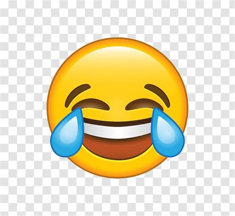 Face With Tears Of Joy Emoji Laughter Crying Sticker Transparent Png