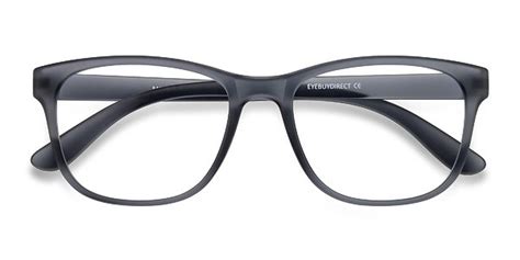 Milo Matte Gray Plastic Eyeglasses Eyebuydirect