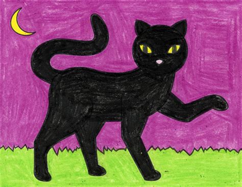Https://tommynaija.com/draw/how To Draw A Black Cat Picture