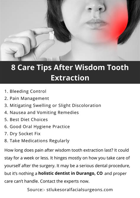 Ppt 8 Care Tips After Wisdom Tooth Extraction Powerpoint Presentation