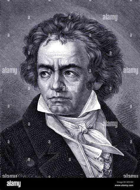 Ludwig Van Beethoven Portrait Of The German Composer 17 December