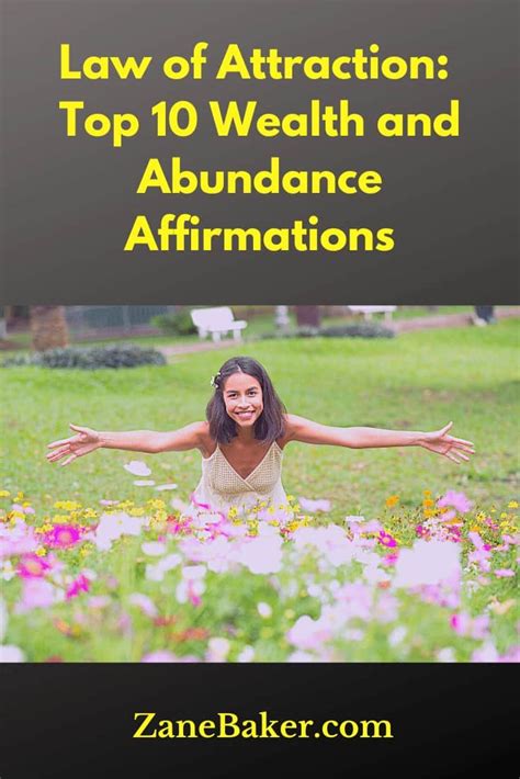 Top 10 Wealth And Abundance Affirmations To Transform Your Life