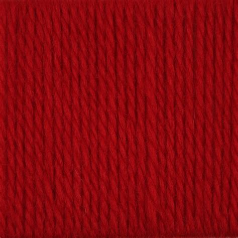 Patons Bright Red Classic Wool Worsted Yarn 4 Medium Free Shipping