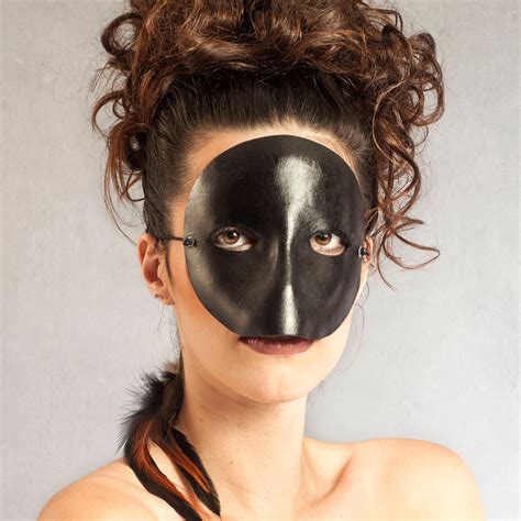 Moretta Handmade Leather Moretta Mask By Wendy Drolma The