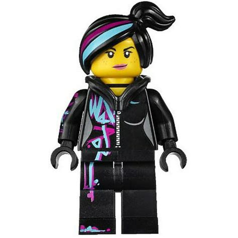 The Lego Movie Wyldstyle Minifigure [hoodie Down]
