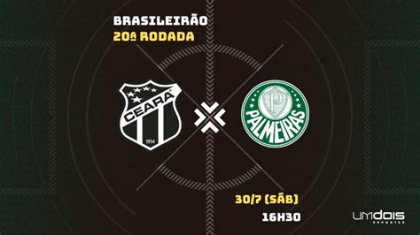 Ceará X Palmeiras Onde Assistir Ao Vivo Horário Escalações E Arbitragem