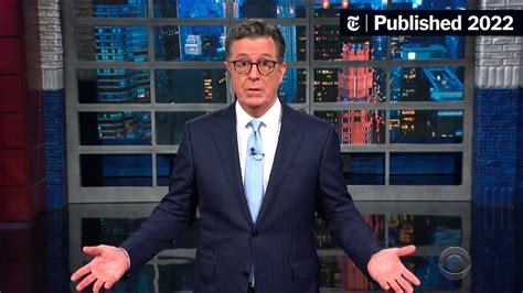 stephen colbert explains how his staff was detained at u s capitol the new york times