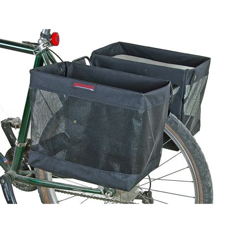 Bushwhacker Grocery Pannier For Bicycle Rack Omaha Sold As Pair Cycling