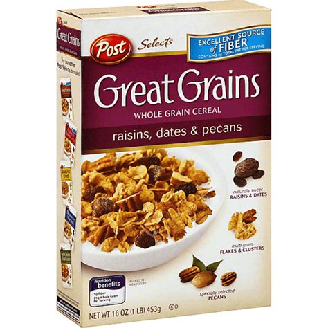 Selects Selects Cereal Raisins Dates And Pecans Cereal And Breakfast