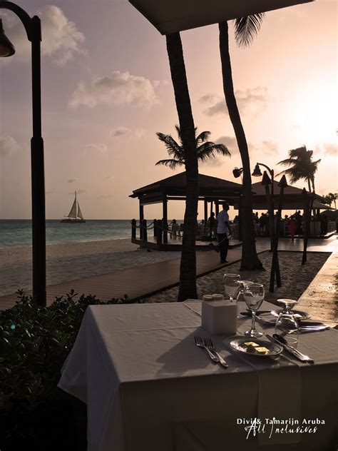 Romantic Oceanside Dining At Aruba All Inclusive Resort Aruba All