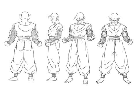 Find thousands of coloring pages in the coloring library. 44 Lineart - Piccolo by keikuro on DeviantArt