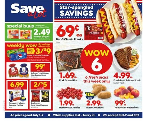 Save A Lot Ad Sale July 1 July 7 2020 Discount Grocery Weekly Ads