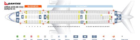 Seat Map Virgin Australia Airbus A Config Hawaiian Airlines