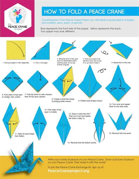 Step By Step Origami Crane Folding Instructions Jadwal Bus