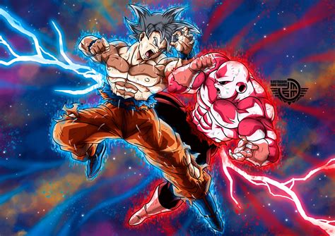 Goku Vs Jiren By Ilustradorjoaosegura On Deviantart