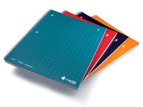 Livescribe 85 X 11 Single Subject Notebook 1 4 4 Pack