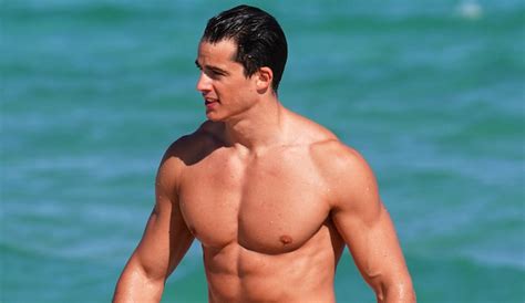 hot model pietro boselli hits the beach in a speedo in miami pietro boselli shirtless