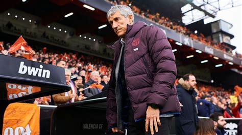 Barcelonas Defeat At Valencia Shows Setien The Size Of His Task At
