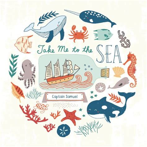 Learning how to draw animals is also about getting the animal's personality right. art prints - Take Me to the Sea | Sea art, Sea illustration, Nautical art