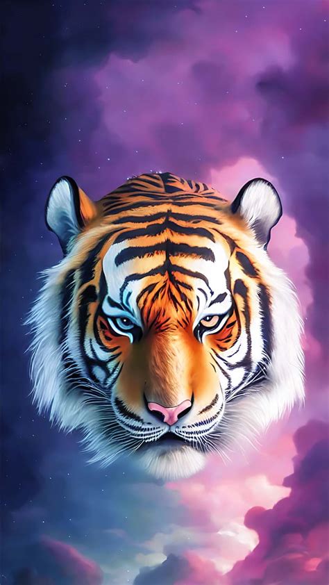 The Tiger Art Iphone Wallpaper Hd Iphone Wallpapers