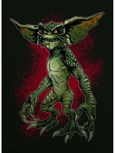 Gremlins Poster By Andyrainford Redbubble