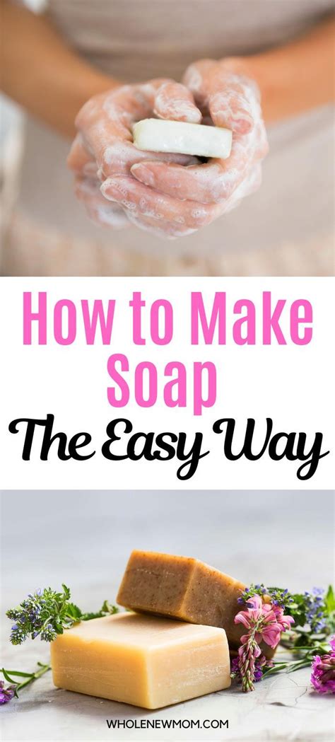 How To Make Soap Without Lye Youll See What I Mean Whole New Mom