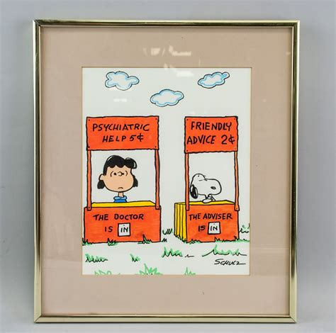Charles M Schulz American 1922 2000 Mixed Media