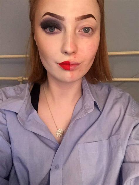 Girl Behind Empowering Half Make Up Selfies Is Branded Ugly By Internet