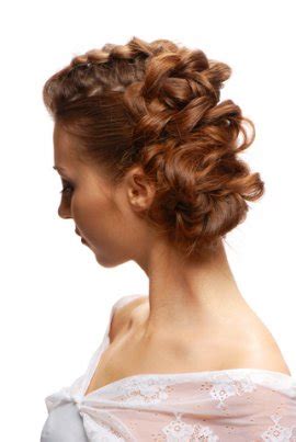 Curls are effortlessly romantic and offer a relaxed glamour like no other. Short Curly Fancy Wedding Updo Hairstyle - Wedding Updos ...