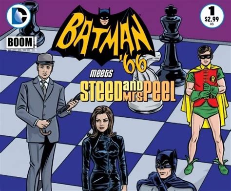 Comic Review Batman 66 Meets Steed And Mrs Peel 1 Of 12 Digital