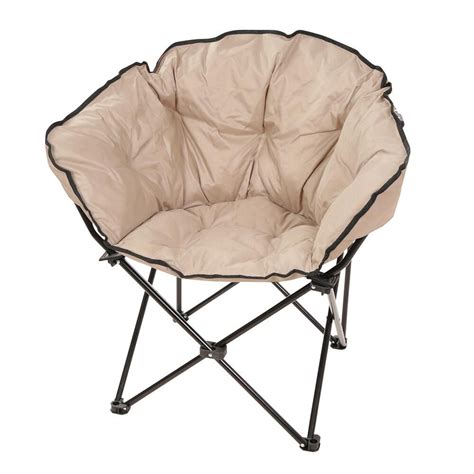 Small club chairs for small spaces. Mac Sports Small Club Chair, Tan | Camping World