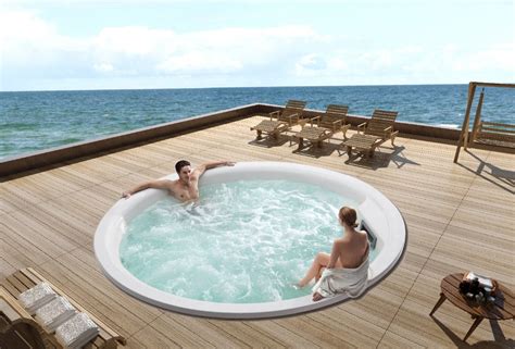 Iso9001 Hot Tubinground Outdoor Swimming Pool8 Person Round Hot Tubs