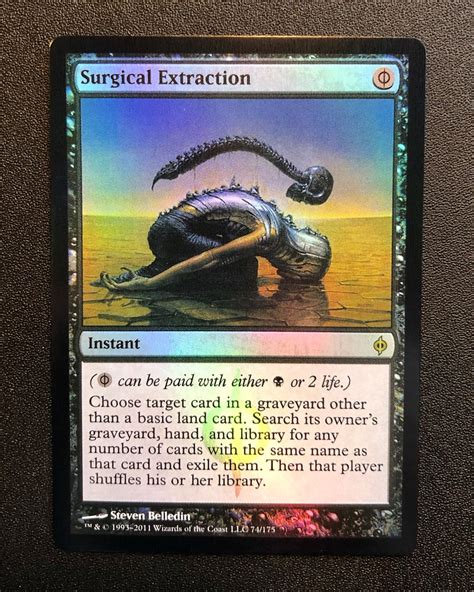 Surgical Extraction Foil Mtg Proxy Phyrexia Proxy King