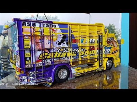 Kontainer memiliki beberapa jenis dan beberapa ukuran standar, contoh yang paling populer adalah 20 feet, 40 feet, dan 45 feet. ️HARGANYA MURAH😃| Miniatur Canter Full Variasi - YouTube