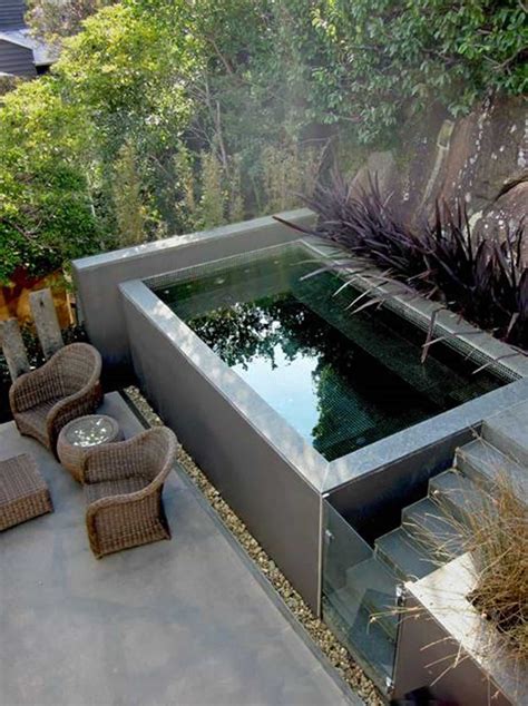 Landscaping And Outdoor Building Plunge Pool Designs Modern Plunge