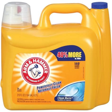 We did not find results for: Arm & Hammer 210 oz. HE Clean Burst Liquid Laundry ...