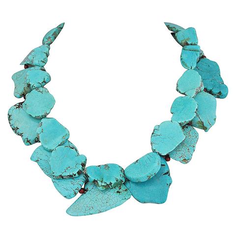 Chunky Turquoise Necklace Chunky Turquoise Necklace Turquoise