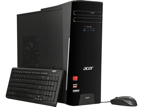 Acer Desktop Computer Aspire Tc 281 Ur12 A10 Series Apu A10 9700 3